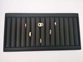 Bandeja con ranuras acolchada para anillos (tue-ba-003)