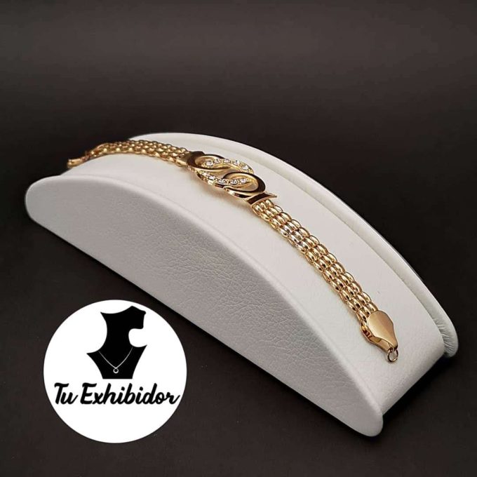 Media luna individual para pulsera altura : 4,5 cm (tue-pu-023)