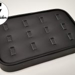 Exhibidor hexagonal para 14 anillos (tue-an-016)