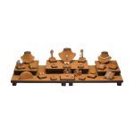 Set vitrina exhibidor 001 piezas ecocuero (tue-stand-001)