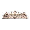 Set vitrina exhibidor 002 piezas ecocuero (tue-stand-002)