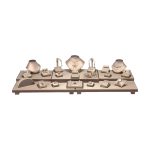Set vitrina exhibidor 002 piezas ecocuero (tue-stand-002)