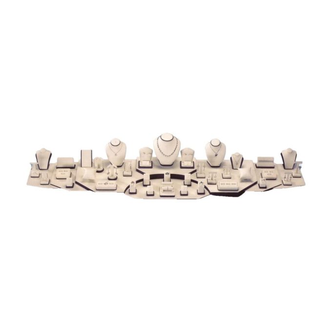 Set vitrina exhibidor 003 piezas ecocuero (tue-stand-003)