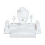 Set vitrina exhibidor 009 piezas ecocuero (tue-stand-009)