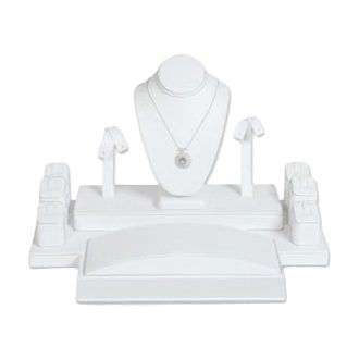 Set vitrina exhibidor 009 piezas ecocuero (tue-stand-009)